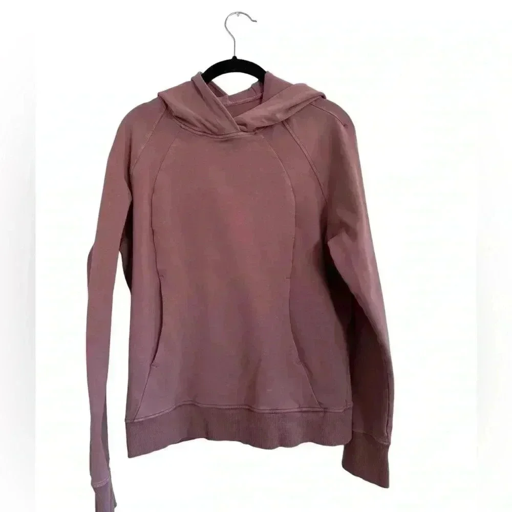 Lululemon Scuba Pullover Pink Pastel